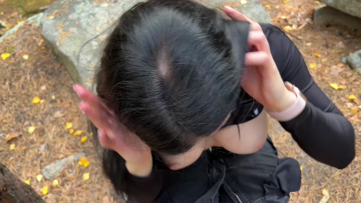 Sweetie Fox – Brunette Public Deepthroat & Rough Fucks