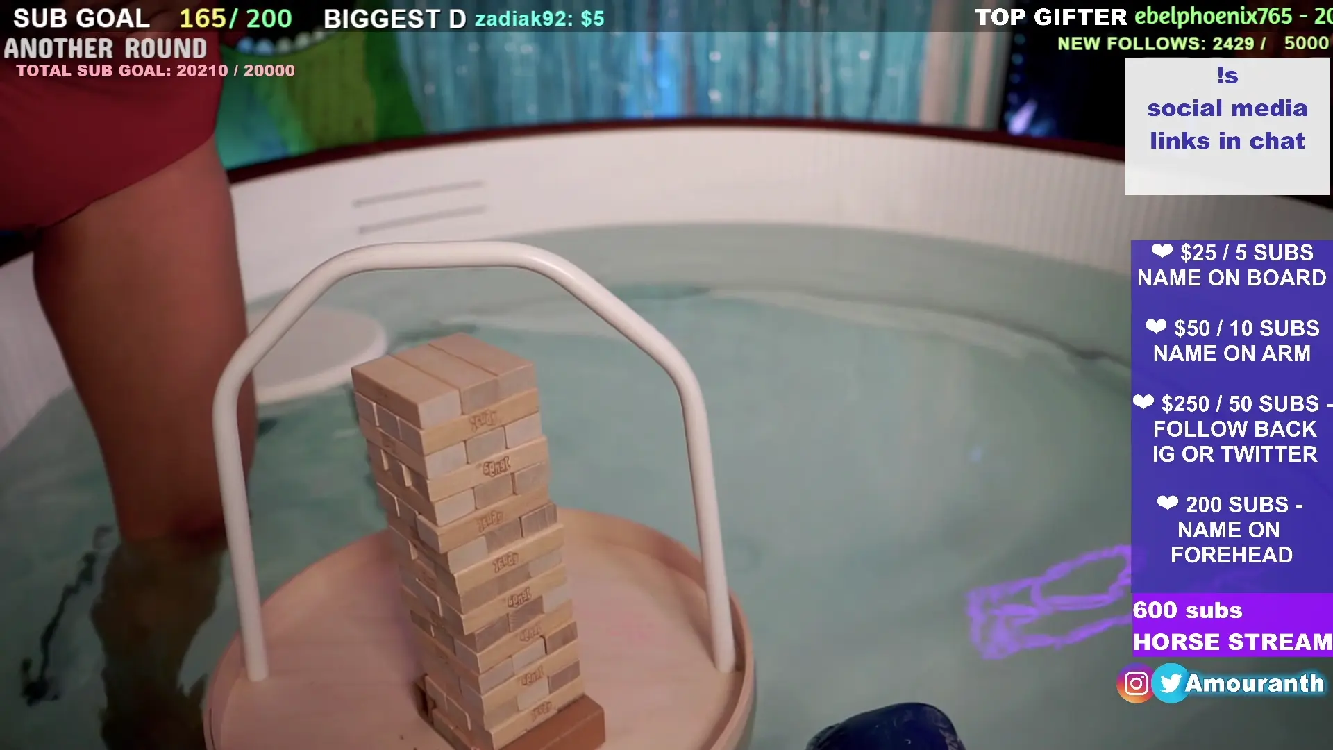 amouranth pussy leak