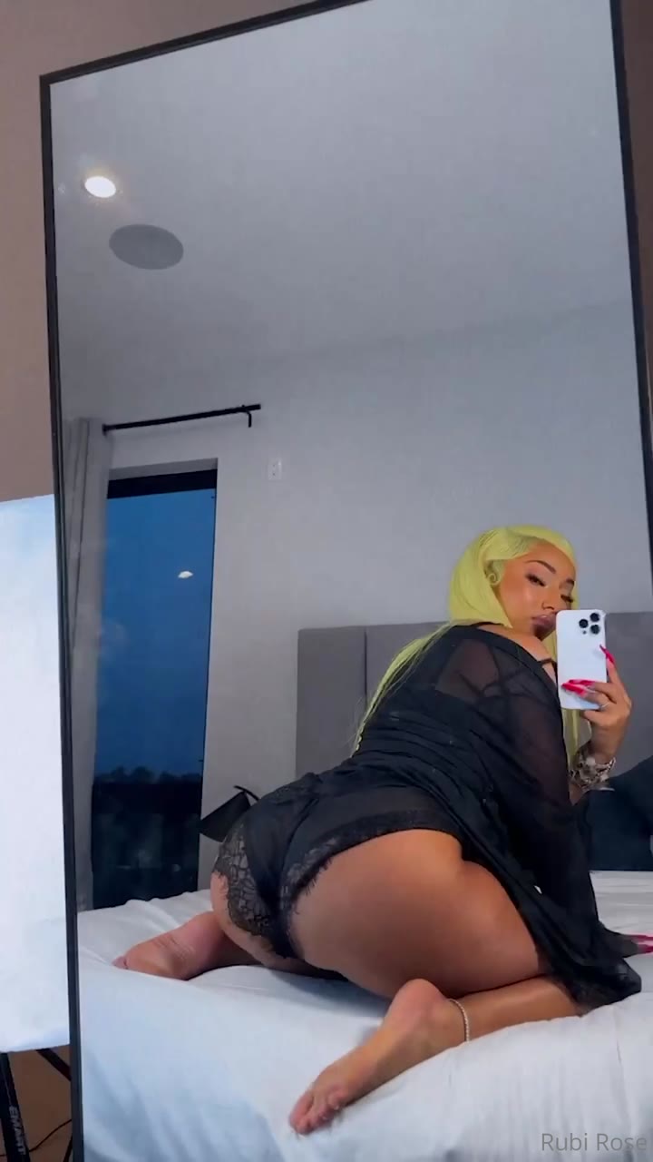 rubi rose bent over