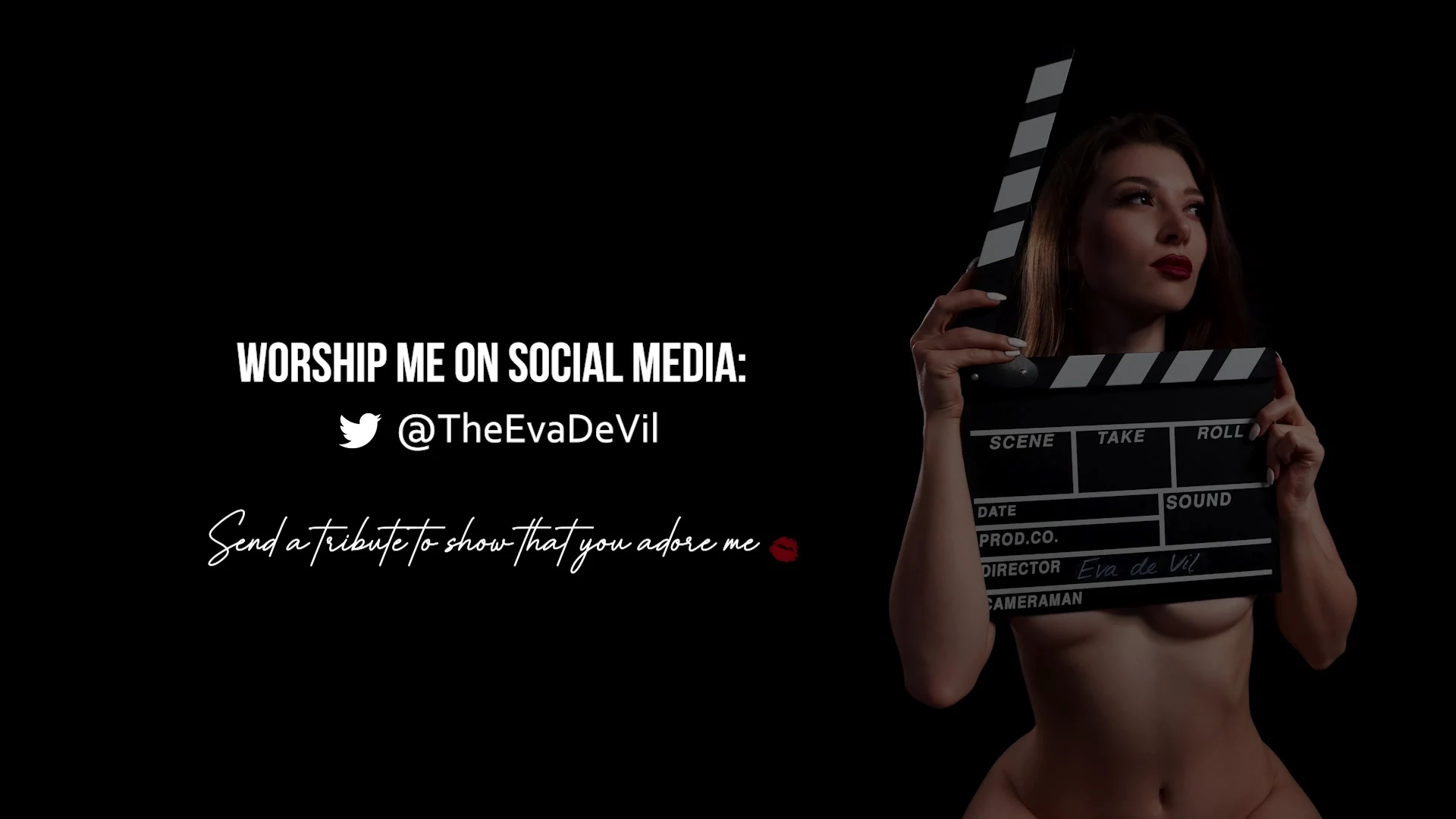 Adventurous  brunette Eva de Vil leaks
