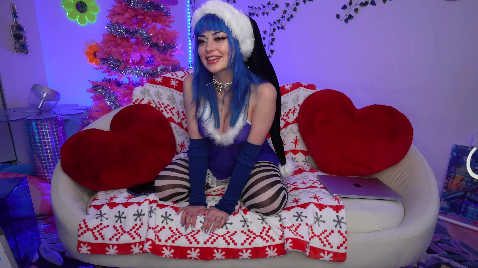 Sensational blue hair Jewelz Blu XXX