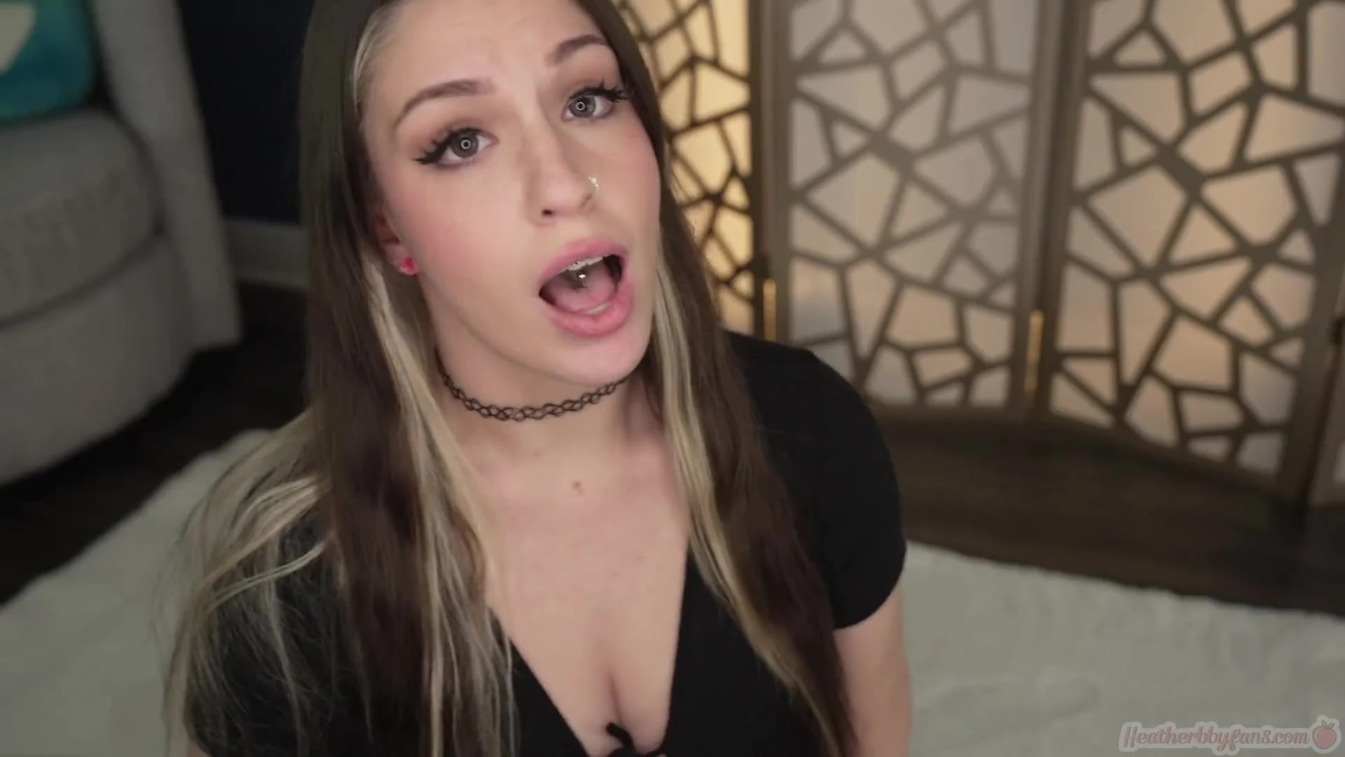 wonderful Sweating camgirl Heatherbby leak