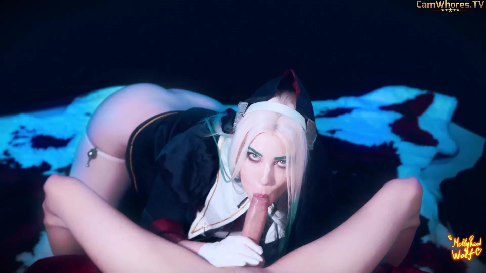 Babe big booty MollyRedWolf nude