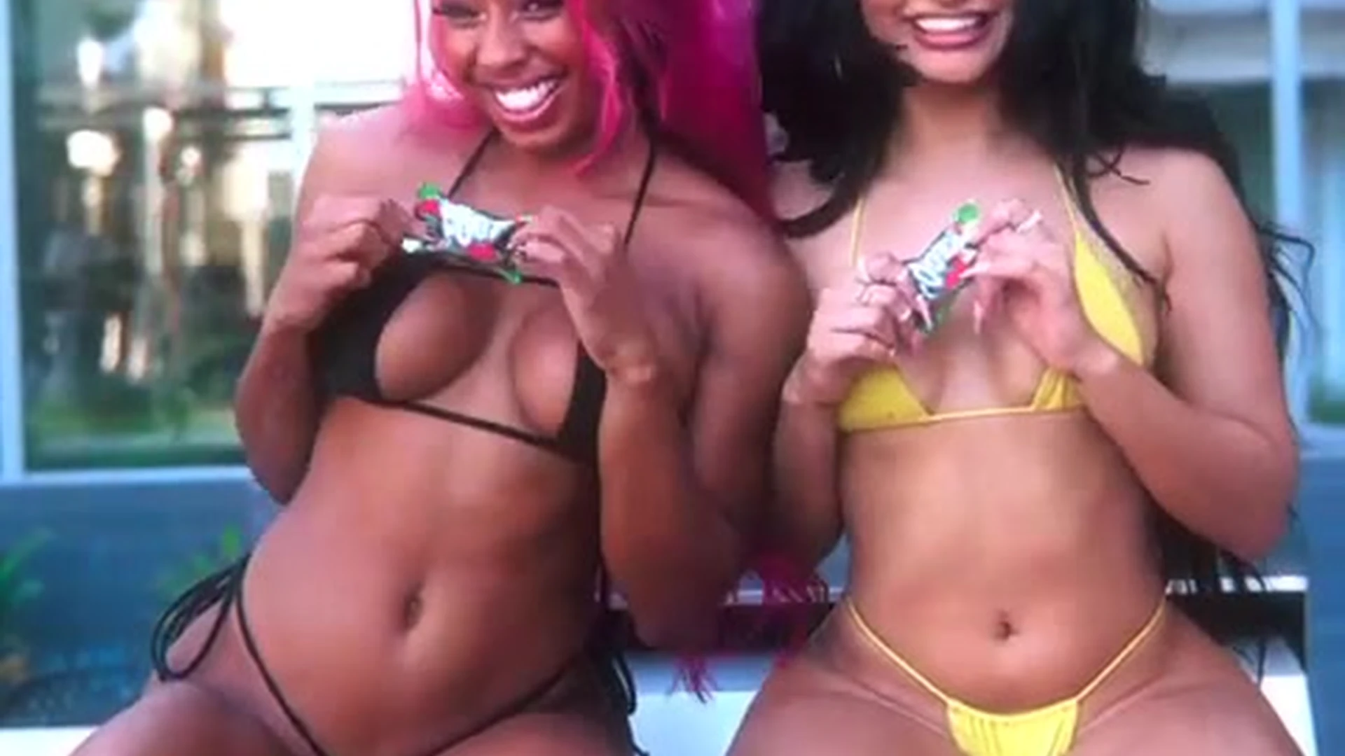 Sensational plastic tits Qimmah Russo fapello