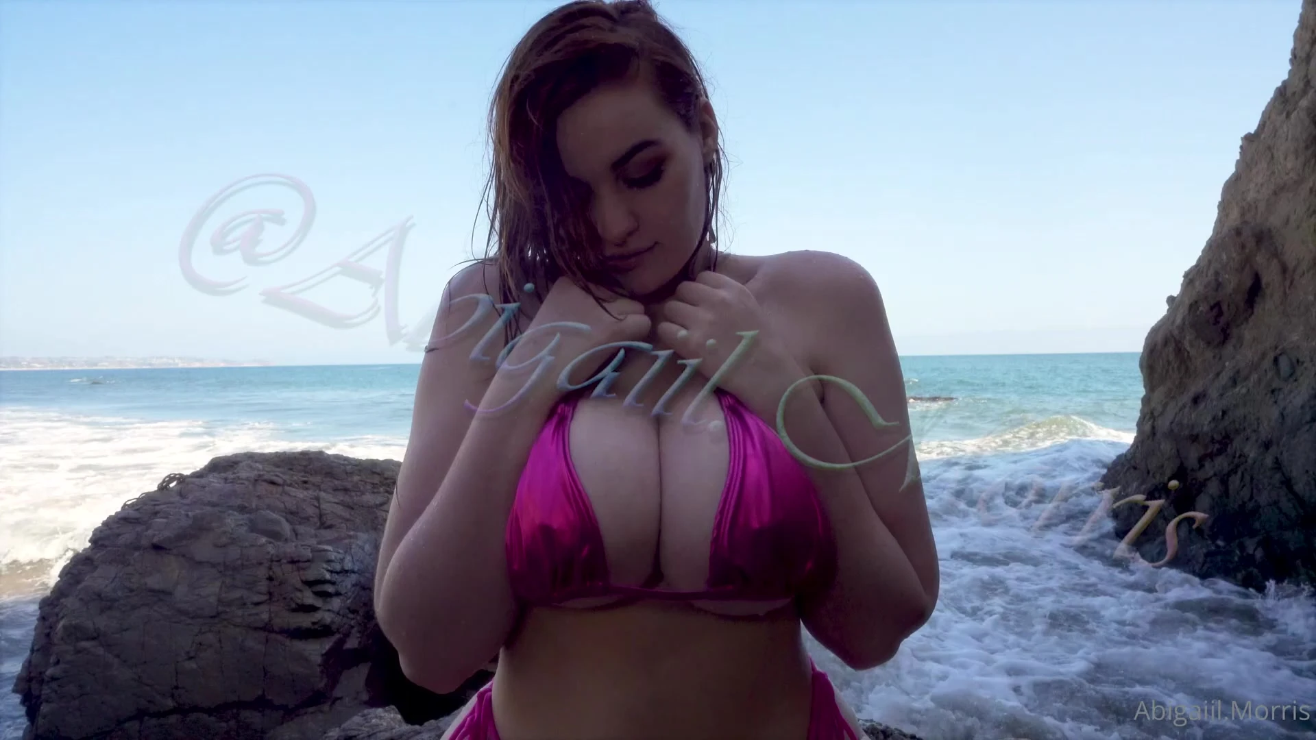 Sensational Sincere big tits Abigaiil Morris nude Full Clip