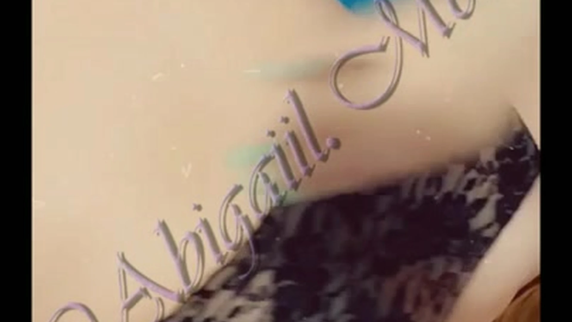 big ass Abigaiil Morris leaked